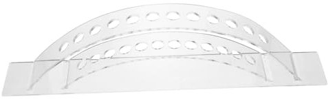 Cabilock Organizador De Horquillas y Pinzas De Cabello Estante Acrílico Transparente Compacto y Resistente