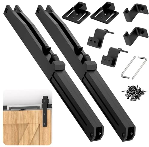 Barn Door Soft Close Kit for 88-132 Pounds Barn-Door (2 Pack)