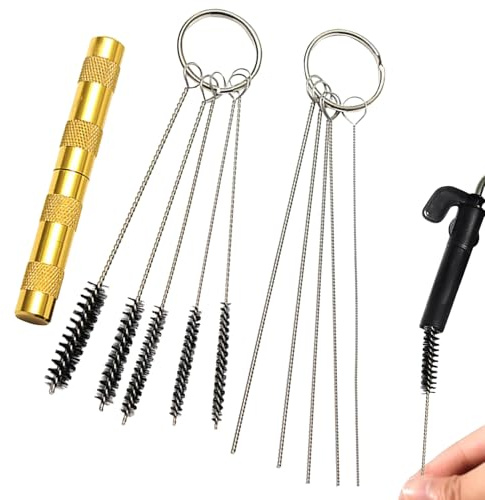 Komplettes Airbrush Reinigungsset Tragbares Werkzeug, leistungsstarke