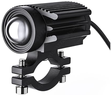 JHMHCOQ Moto De Phare Avant Pour Suzuki Auxiliaire Moto LED Projecteur LenS Led Phare Antibrouillard Lampes 12V-80V 100W(1 PCS Light)
