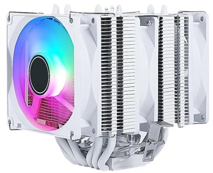 Ventilador Con Carcasa De Computadora, Compatible Con XUANFENG Twin Towers Negro/Blanco