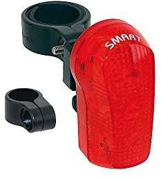 Smart 7 Led Rear Light (Includes 2 x AAA Batteries) - Red
