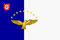 Flagge Fahne Azoren 90x150cm
