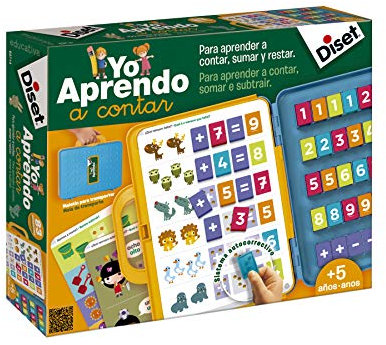 Diset Juego Educativo para Niños, Multicolor, 31.5 x 26.2 x 6.1