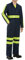 Red Kap Herren CT10EN Arbeitsoverall, Marineblau mit gelb/grünem Besatz für Sichtbarkeit, 52