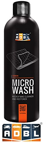 ADBL Micro Wash (1L) - Waschmittel für Mikrofaser - Entfernt effektiv Schmutz, Politurreste und Wachs - Wiederherstellung der Weichheit und Saugfähigkeit von Mikrofasertüchern