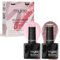 MyGel by MYLEE Pink & Glitter Duo Set Smalto per Unghie Gel Semipermanente 2x10ml UV/LED Nail Art Manicure Pedicure per Uso Professionale e Domestico - Lunga durata e facile da usare