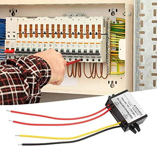 Abwärtswandler AC 10 – 28 V auf DC 12 V, Lademodul Absenkautomatik AC-DC, Spannungsregler (2 A)