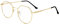 Nerdbrille Ohne Sehstärke Brille Retro Dekobrille Metall Brillefassung Unregelmäßiger Brillenrahmen Pantobrille Groß Vollrand Computerbrille mit Brillenetui Lesebrille Herren Brillengestelle Damen