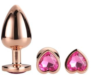 Dream Toys GLEAMING LOVE Analplug Gold Einheitsgröße