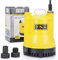 6699 1/6HP Submersible Portable Utility Pump Small Backup Sump Pump Drain Pump for Removing Water from Flood House, Basement, Pool, Tankless Heater, Pump