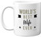 Stuff4 Anniversary Mug Gifts for Wife - Worlds Best Wife Ever Mug - Wedding Anniversary from Husband Birthday Present Ideas, I Love You Valentines Gift for Her, 11oz Ceramic Coffee Cup