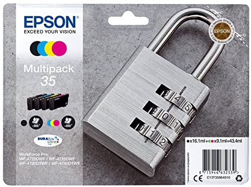Epson Multipack 4 Farben 35 Ultra Ink, C13T35864010 (Ultra Ink)