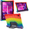 HminSen Custodia per Lenovo Yoga Tab 11 2021 YT-J706F 11 pollici, copertura morbida in silicone per Lenovo Yoga Smart Tablet 11 pollici Display 2021 Rilasciato (Rainbow)
