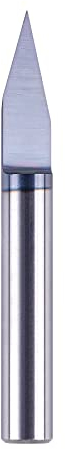SpeTool Fresa de Ranura en V Fresa Grabado Fresa 60 Grados Fresas en V Fresa CNC Punta de 0,2mm Fresas para Madera 6mm para 2D 3D Grabado