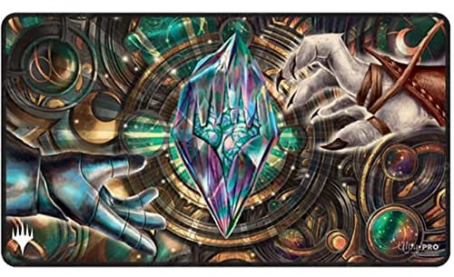 Ultra Pro UP - Dominaria United Black Stitched Playmat X for Magic: The Gathering