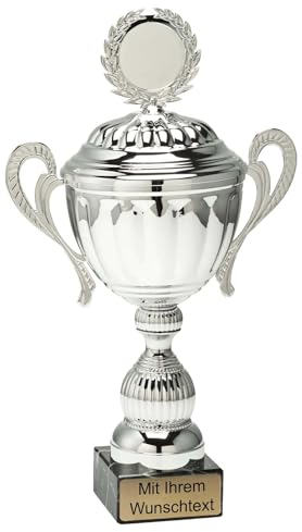 Pokale 8er Serie MT.094 Silber mit Deckel 42,5 cm