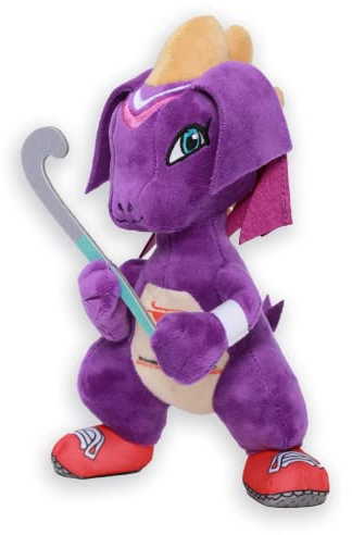Promo-Dis FIH Hockey, Mascot Plush, Plüsch Maskottchen, 25 cm - Women's World Cup Spain & Netherlands 2022