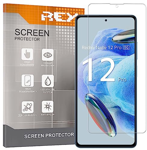 Protector de Pantalla para XIAOMI REDMI Note 12 Pro 5G - Note 12 Pro+ 5G - Note 12 5G - Note 12 Explorer - Poco X5 - Poco X5 Pro, Silicona TPU Premium