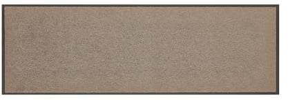 andiamo Fußmatte Verdi - Schmutzfangmatte für den Hauseingang - ideal als Fußmatte innen oder als Fußabtreter im überdachten Außenbereich - Fußabstreifer für Haustür 60 x 180 cm Taupe