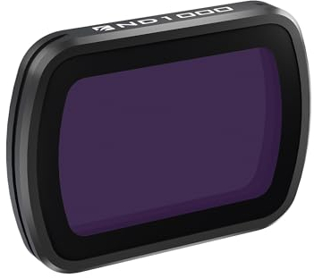 Freewell Neutral Density ND1000 Filter für Osmo Pocket 3 - Farbneutrale Optik, GimbalSafe Technologie