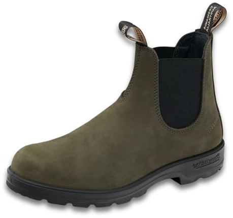 Blundstone Stiefelette 2442 aus Nubukleder Grün Forest 2442 Grün, grün, 42 EU