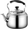 Amosfun Whistling Tea Kettle, Large-Capacity Boiling Water Kettle Stovetop Teapot with Ergonomic Handle 4L for Induction Stove Gas Stove Top for Home Kitchen Camping