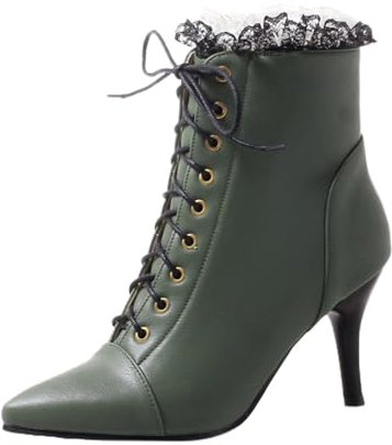 Stivali da Pesca Stivaletti Invernali Donna Stivali Donna Tacco 15 cm Stivali Donna Alti sopra Ginocchio Stivaletti Donna con Tacco Brillantini Stivali Donna Invernali Alti Stivaletti Pelle