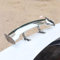 Auto Heckspoiler für Opel Vauxhall Adam M13 2013 2014 2015 2016 2017 2018 2019, Mini-Flügel kleines Spoiler Dekoration Kofferraumspoiler, Autozubehör,25CM-Silver