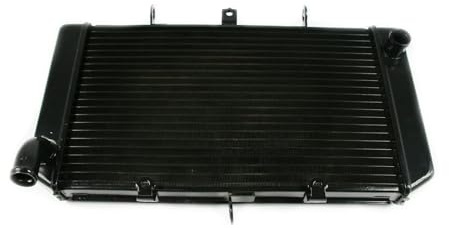 Radiateur de moteur moto Z1000 2007-2009, réservoir d'eau refroidissement compatible avec Kawasaki Ninja Z800 2013-2015 Z750 2007-2010