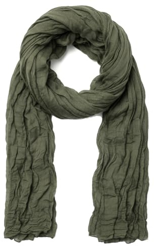 Van Der Rich ® - Leichter Plissee-Halstücher Stola für Sommer Herbst Modeaccessoire - Damen Herren
