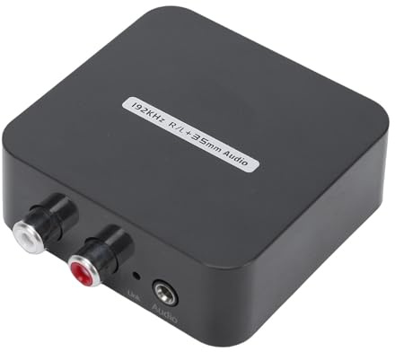 Cuifati ARC-Adapter, Extraktor mit Optischem SPDIF-Eingang, 3,5 Mm und LR-Stereo-Ausgang, für Soundbar, Verstärker, TV-Box, PC, Laptop, HD-Kamera, DVR, Unterstützt 5.1 DTS .1 PCM LPCM