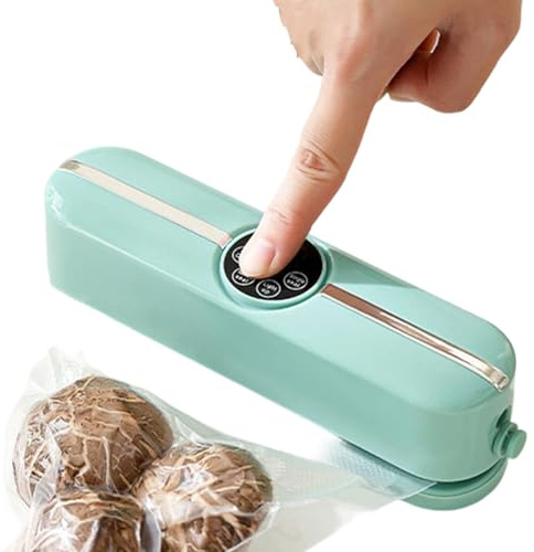 Macchina Per Il Sottovuoto Degli Alimenti - Attrezzatura Per La Conservazione Della Freschezza | Macchina Per Il Sottovuoto Food Saver | Per Carne, Verdura, Frutta, Formaggio, Patatina, Pesce, Trasloc