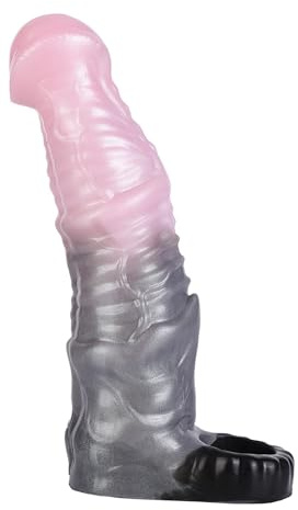 MAsAFaCai Pennis Manschette Sleeve Ejakulation Penisverlängerung Penis Vorhaut Extender Penisvergrößerung Dildo Kondom Hülse Penishülle Verzögerung Condom Sex Spielzeug Für Männer