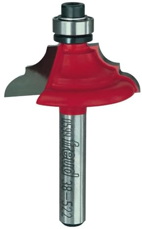 Freud 38-522: 1-1/4 (Dia.) Classical Bold Cove & Bead Bit with 1/4 Shank