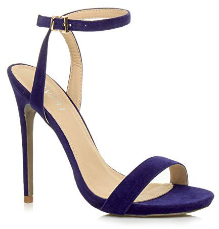 AJVANI Donna alto tacco partito fibbia con cinturino sandali scarpe numero 3 36