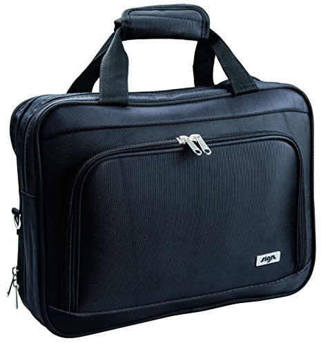 'Sign 19610 No Tasche mit Schultergurt für Laptop 17 Schwarz