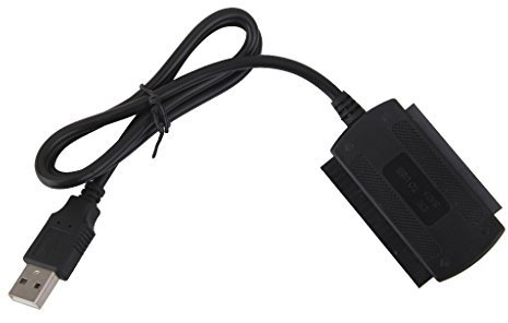 USB 2.0 to IDE SATA 2.5 3.5 Disco Duro HD HDD Cable de Adaptador Convertidor