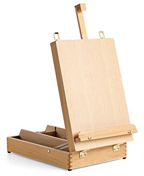 Colart 7006555 Caja con caballete de madera Liffey, 62 x 27 x 37cm