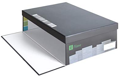 Fileee Box 2.0 Escanea documentos con el smartphone, caja de archivo para documentos, escáner de documentos asequible para teléfonos móviles y smartphones