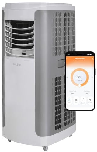 Portable Smart Air Conditioner, Dehumidifier, Heater, Fan 12000 BTU Wifi, Remote