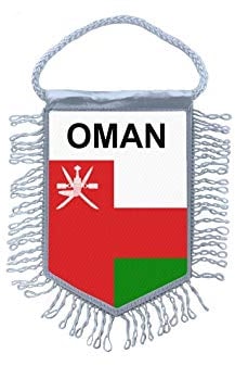 Akachafactory Wimpel mini Flagge Fahne flaggen miniflagge Oman