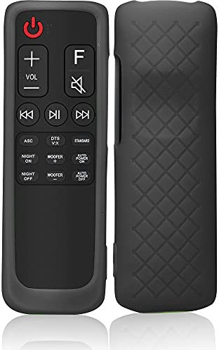 Case for LG Sound Bar Remote, Cover for LG Soundbar AKB75595331 / AKB75595321A / KB75595401 Remote Holder Control Protective Sleeve Skin Black