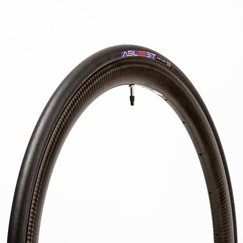 Panaracer Agilest Folding Road Tyre: Black/Black 700x28c