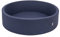 KiddyMoon Piscina De Bolas 120X30cm/SIN Bolas Redondo Grande para Ninos,Hecha En La UE, Azul Marino