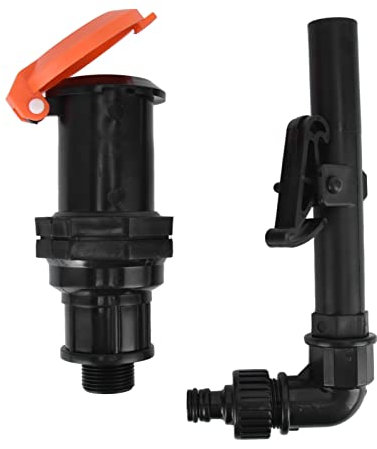 Raccordo Rapido per Tubo da Giardino, Raccordo per Presa d'Acqua per Tubo G3/4 Filettatura Maschio Valvola di Accoppiamento a Prova di Perdite per Prato di Irrigazione