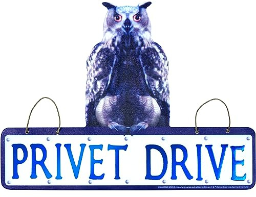 Rubie's Harry Potter Privet Drive Plastic Sign, As Shown, 7.75 x 10.25
