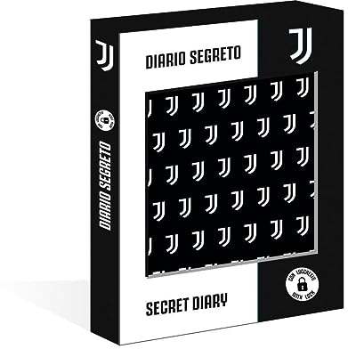 Seven Diario Segreto F.C. JUVENTUS - Idea regalo - Con lucchetto e chiavi - Contenuti extra sulla tua squadra di calcio
