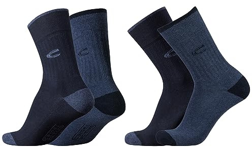 camel active Herren Sportsocke 4er Pack mit Plüschsohle dark navy