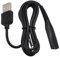 BOEEA Ladegerät Ladekabel für BaByliss Folienrasierer FXFS2G FXFS2, USB Adapter Kompatibel mit BaByliss PRO Baberology Doppelfolienrasierer FXFS2G GOLDFX Elektrorasierer Foil Shaver Kabel